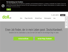 Tablet Screenshot of doxx.de
